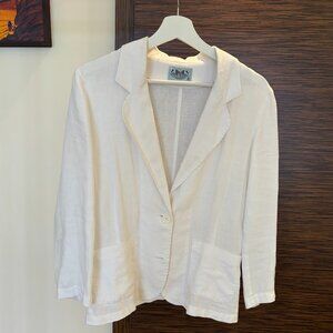 Juicy Couture Linen Button Up Shirt/Blazer